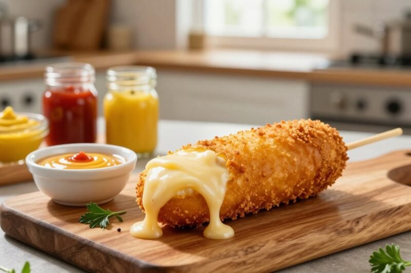 Resep Adonan Corn Dog Mozzarella