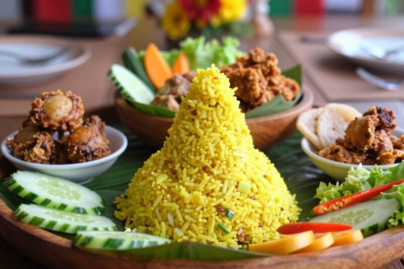 Resep Nasi Tumpeng Kuning Sederhana Untuk Ulang Tahun